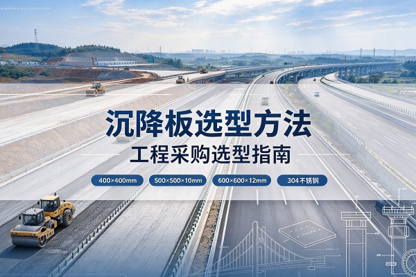 四会沉降板选择方法